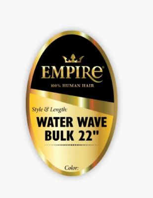 Empire Water Wave Bulk 22 100 Human Braiding Hair Sensationnel