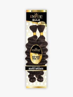 Empire deep body bulk, 100 Human brading hair, Empire sensationnel body bulk, deep body bulk, Deep body bulk 22, OneBeautyworld, Empire, Deep, Body, Bulk, 22, 100, Human, Brading, Hair, Sensationnel