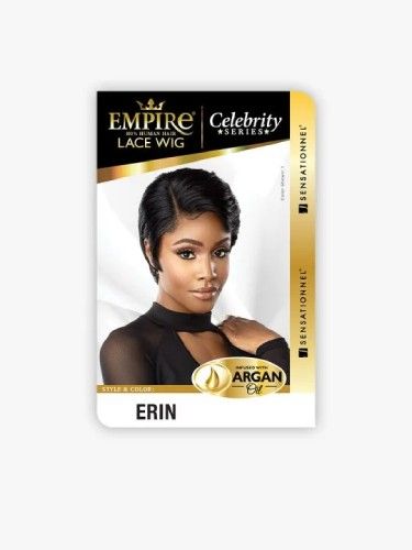 Erin Empire Celebrity 100 Human Hair Lace Front Wig Sensationnel