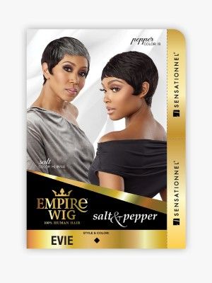 Evie 100 Human Hair Empire Full Wig Sensationnel