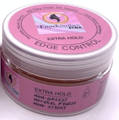 Extra Hold edge control, Extra Hold edge gel, Extra Hold edge control for natural hair, edge control olive oil, OneBeautyWorld, Extra, Hold, Edge, Control, By, Knockoutlux, Natural, Finish, Hair,