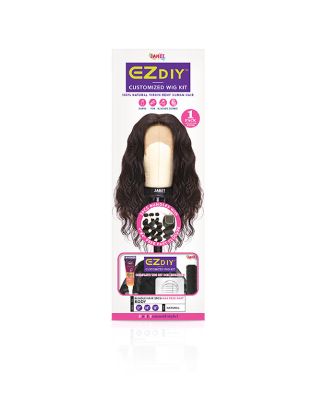 EZ DIY Body 3Pcs Bundle 4X4 Free Part Remy Human Hair Janet Collection