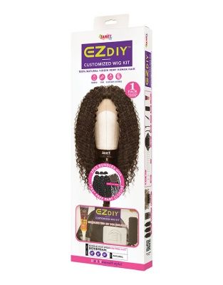 EZ DIY Bohemian 3Pcs Bundle 4X4 Free Part Remy Human Hair Janet Collection