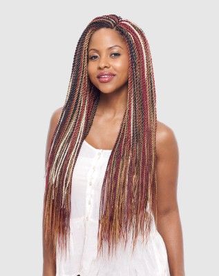 4X Zhair 20 Pre-Strecheted Braid 40 Inch Spetra By Kalon Tress - Vanessa