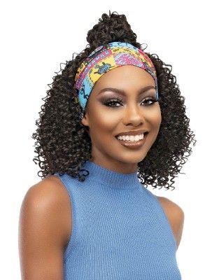 Faye Crescent Synthetic Hair Headband Wig By Janet Collection