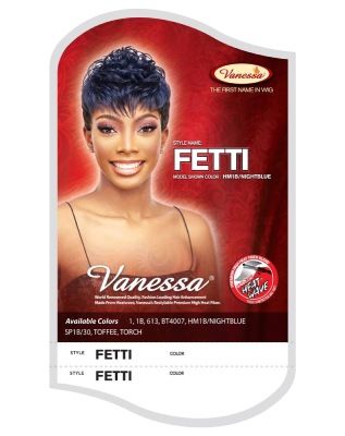 FETTI Synthetic Hair Full Wig Fashion Wigs Vanessa
