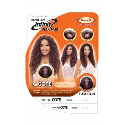 FIN Cote Synthetic Hair Lace Front Wig By infinity - Vanessa