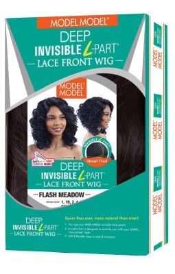Flash Meadow Synthetic Deep L Part Lace Front Wig By Model Model