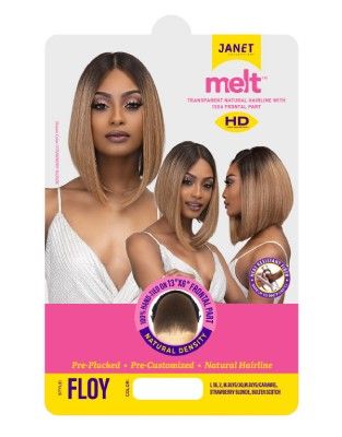 Floy Melt 13x6 Frontal Part Lace Front Wig By Janet Collection
