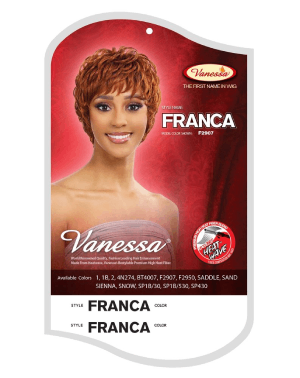 Franca Synthetic Hair Fashion Wig Vanessa