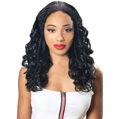 Royal Sis Diva-Lace H Pre-Braided 13x4 Hand-Tied Part Lace Front Wig FULANI 103