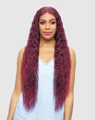 Gaba 40 deep Middle Part HD Lace Front Wig By Mist - Vanessa