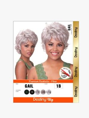 Gail Destiny Premium Realistic Fiber Full Wig - Beauty Elements