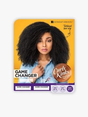 Game Changer Empress Curls Synthetic Lace Front Wig Sensationnel