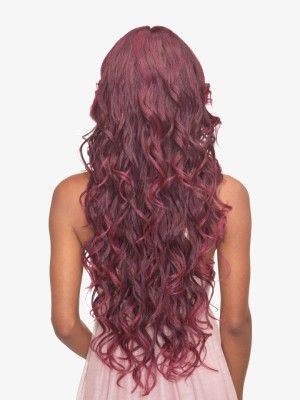 Girl 26 Inch Destiny Premium Realistic Fiber Lace Front Wig - Beauty Element