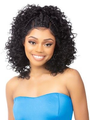 Glam Up Angelcia HD Braided Lace Front Wig Illuze Nutique