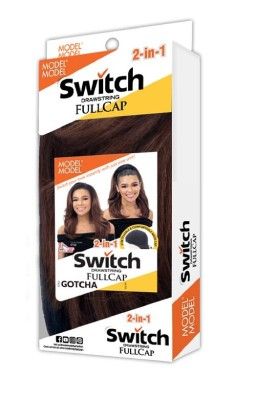 Gotcha 2 In 1 Switch Drawstring Full Cap Wig - Model Model
