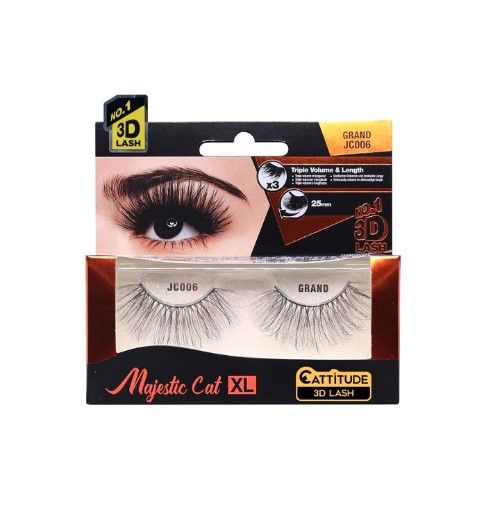 JC006 GRAND Majestic Cat XL Lash Ebin New York