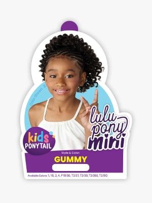 Gummy Lulu Pony Mini Drawstring Ponytail Sensationnel