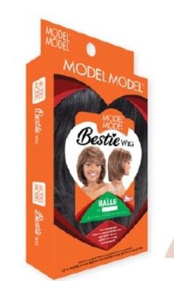 Halle Synthetic Hair Bestie Full Wig Model Model