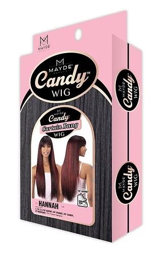 Hannah Candy Curtain Bang Wig By Mayde Beauty
