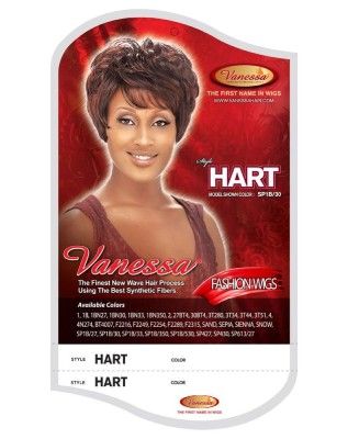 Hart Fashion Wig Synthetic Hair Full Wig Vanessa