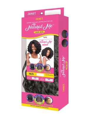 Hazel Natural Me Deep Part Synthetic Lace Front Wig By Janet Collection