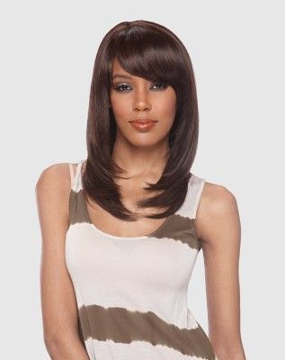 HB Liby Premium Human Hair Blend Full Wig By Vesa - Vanessa