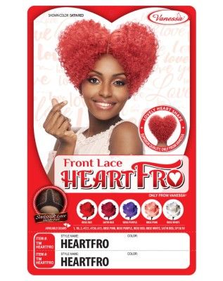 Heart Fro Synthetic Hair Full Wig By Vanessa