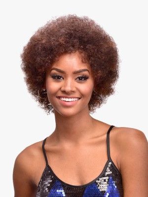 HH Afro Destiny 100 Human Hair Full Wig - Beauty Elements
