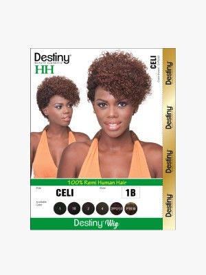HH Celi Destiny 100 Human Hair Full Wig - Beauty Elements