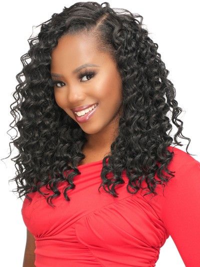 HH Dominican One Deep Curl Weave Ponytail Beauty Elements