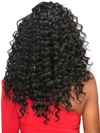 HH Dominican One Deep Curl Weave Ponytail Beauty Elements