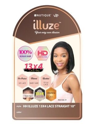 HH Illuze 13x4 Straight 10 HD Lace Front Wig Nutique