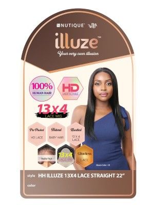 HH Illuze 13x4 Straight 22 HD Lace Front Wig Nutique