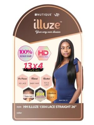 HH Illuze 13x4 Straight 26 HD Lace Front Wig Nutique
