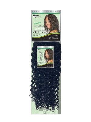 Jerry Curl 14 Inch Super Platinum 100 Human Hair Weave - Beauty Elements