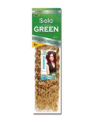 Bohemian 10 Inch Solo Green 100 Remi Human Hair Weave - Beauty Elements