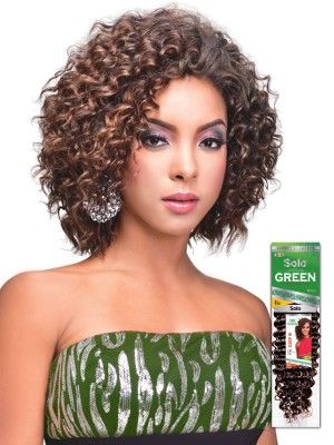 Deep Wave 10 Solo Green 100% Remi Human Hair Weave - Beauty Elements