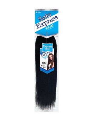 Yaki 12 Inch Solo Express 100 Remi Human Hair Weave - Beauty Elements