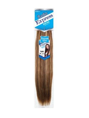 Yaki 18 Inch Solo Express 100 Remi Human Hair Weave - Beauty Elements