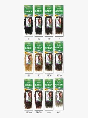 Jerry Curl 18 Inch Solo Green 100 Remi Human Hair Weave - Beauty Elements