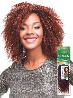 Jerry Curl 12 Inch Solo Green 100 Remi Human Hair Weave - Beauty Elements