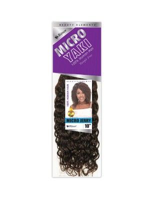 Micro Jerry 10 Inch 100 Human Hair Weave - Beauty Elements