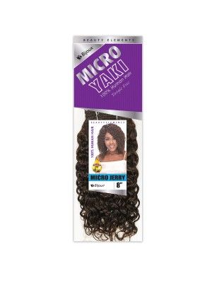Micro Jerry 8 Inch 100 Human Hair Weave - Beauty Elements