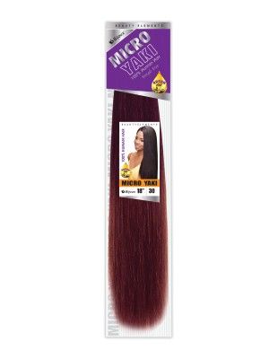 Micro Yaki 18 Inch 100 Human Hair Weave - Beauty Elements