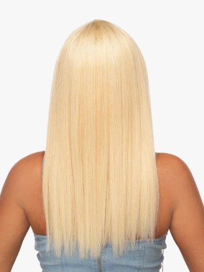 HH Yaki Bob 18 Inch 100 Remi Human Hair Destiny Green Full Wig - Beauty Elements