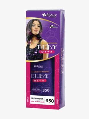 HH Duby Diva 10 Inch Super Platinum 100 Human Hair Weave - Beauty Elements