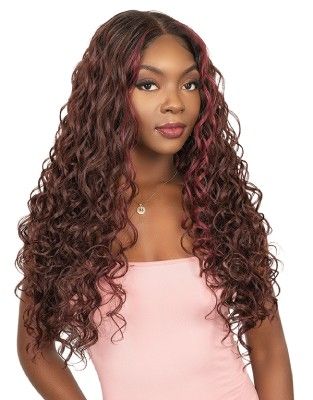 Hita 13x6 HD 360 Melt Human Hair Blend Lace Frontal Part Wig Janet Collection