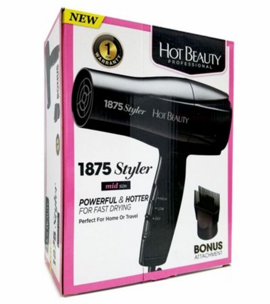 Hot Beauty 1875 Styler Hair Dryer